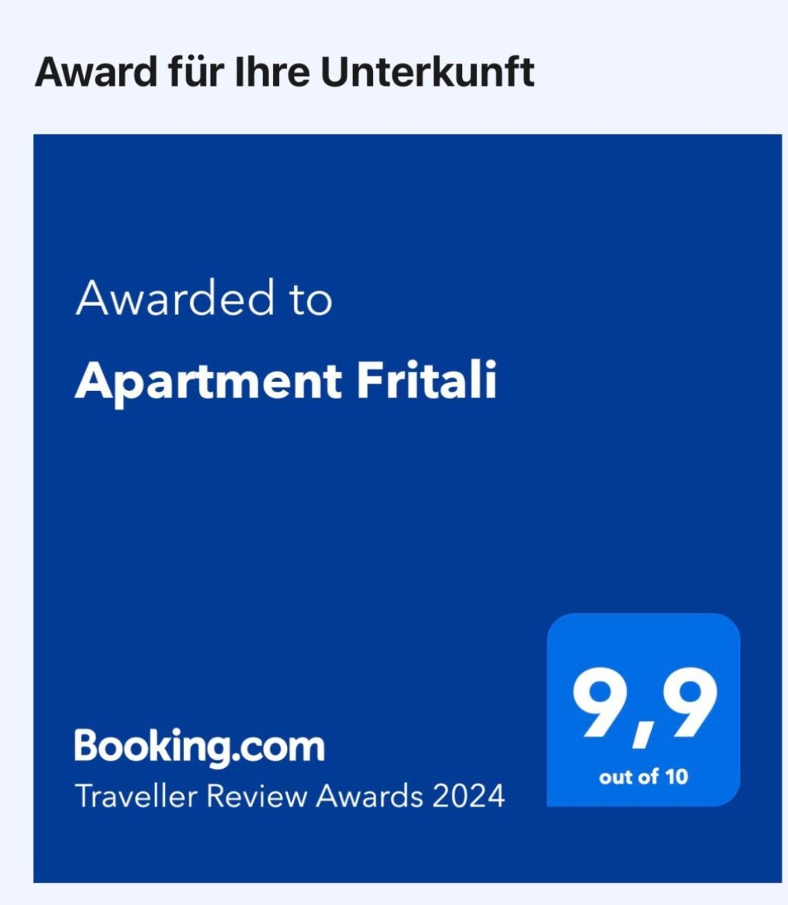 Apartment Fritali Tadten エクステリア 写真